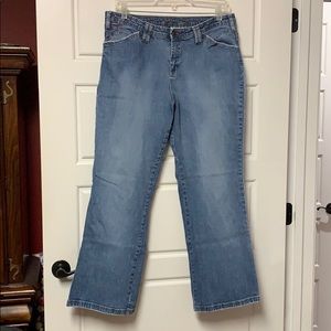 Jeans with pink stitching, sz 18W